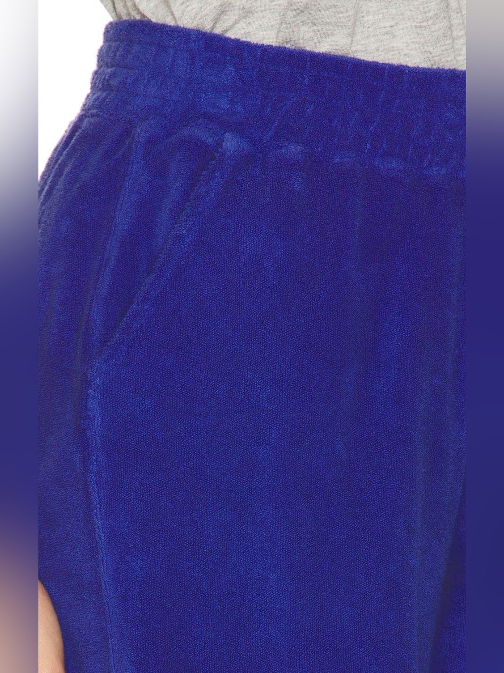 REVOLVE perfectwhitetee Blue Terry Shorts - Size XS - Picture 6 of 10